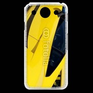 Coque LG G Pro Voiture de sport jaune