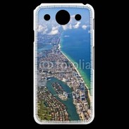 Coque LG G Pro Vue aérienne de la cote de Miami