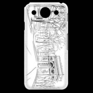 Coque LG G Pro Dessin Arc de Triomphe Paris