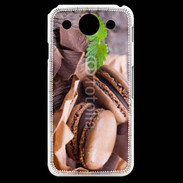 Coque LG G Pro Macaron chocolat 