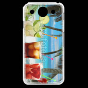 Coque LG G Pro Cocktail sur la plage