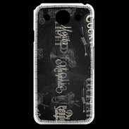 Coque LG G Pro Menu de cocktail en noir et blanc