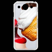 Coque LG G Pro Bouche gourmande