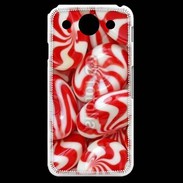 Coque LG G Pro Bonbons rouges et blancs