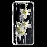 Coque LG G Pro Orchidée blanche Zen 11