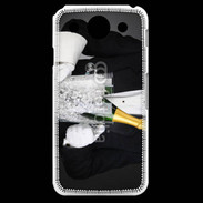 Coque LG G Pro Major d'homme champagne