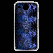 Coque LG G Pro Feu d'artifice bleu