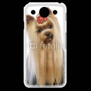 Coque LG G Pro Yorkie de face