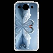 Coque LG G Pro Couple de Cygnes