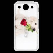 Coque LG G Pro Chiot Golden retriever 2