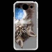 Coque LG G Pro Chaton et pelote de laine