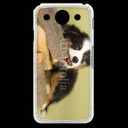 Coque LG G Pro Chiot bucheron