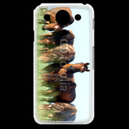 Coque LG G Pro Groupe de chevaux