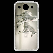 Coque LG G Pro Chevaux blancs