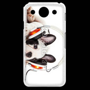 Coque LG G Pro Chien et musique