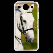 Coque LG G Pro Portrait cheval blanc 25