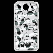 Coque LG G Pro Multi visages