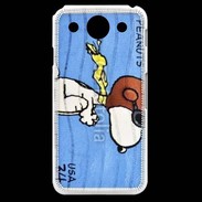 Coque LG G Pro Snoopy timbre poste