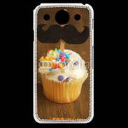 Coque LG G Pro Cupcake moustache