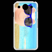 Coque LG G Pro Cochon à la mer