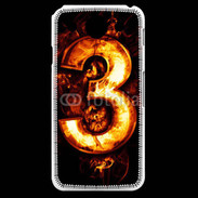 Coque LG G Pro Trois en feu
