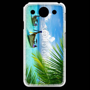 Coque LG G Pro Plage tropicale