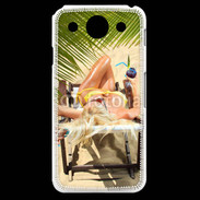 Coque LG G Pro Femme sexy à la plage 25