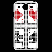 Coque LG G Pro Pixel card