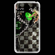 Coque LG G Pro Femme sexy moto 4