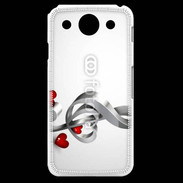 Coque LG G Pro Love for music 1