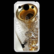 Coque LG G Pro Saxophone et partitions 16