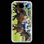 Coque LG G Pro Course de chevaux 5