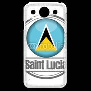 Coque LG G Pro Logo Saint Lucie