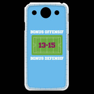 Coque LG G Pro Bonus Offensif-Défensif Bleu