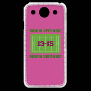 Coque LG G Pro Bonus Offensif-Défensif Rose