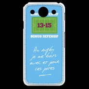 Coque LG G Pro Les potes Bonus offensif-défensif Bleu