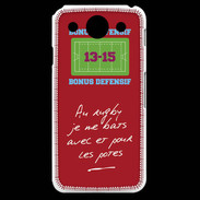 Coque LG G Pro Les potes Bonus offensif-défensif Rouge