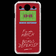 Coque LG G Pro Fin de match Bonus offensif-défensif Rouge