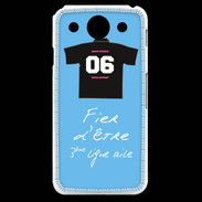 Coque LG G Pro Troisième ligne G Bonus offensif-défensif Bleu 2