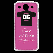 Coque LG G Pro Troisième ligne G Bonus offensif-défensif Rose 2