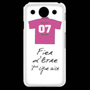 Coque LG G Pro Troisième ligne D Bonus offensif-défensif Blanc
