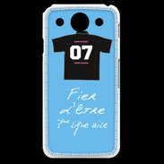 Coque LG G Pro Troisième ligne D Bonus offensif-défensif Bleu 2