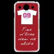 Coque LG G Pro Demi de mêlée Bonus offensif-défensif Rouge