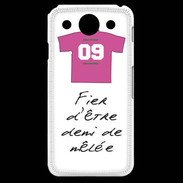 Coque LG G Pro Demi de mêlée Bonus offensif-défensif Blanc