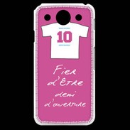 Coque LG G Pro Demi d'ouverture Bonus offensif-défensif Rose