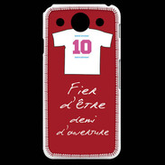 Coque LG G Pro Demi d'ouverture Bonus offensif-défensif Rouge