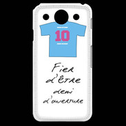 Coque LG G Pro Demi d'ouverture Bonus offensif-défensif Blanc 2