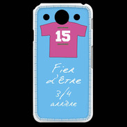 Coque LG G Pro 3/4 arrière Bonus offensif-défensif Bleu