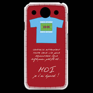 Coque LG G Pro Moi je l'ai épousé Bonus offensif-défensif Rouge 2