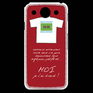 Coque LG G Pro Moi je l'ai élevé Bonus offensif-défensif Rouge
